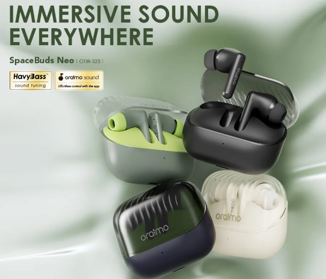 oraimo SpaceBuds Neo True Wireless oraimo Bluetooth Earphones Spatial Earbuds