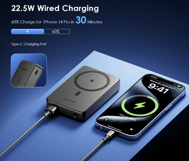 oraimo MagPower 15 10000mAh Wireless and Wired Power Bank Oraimo Powerbank