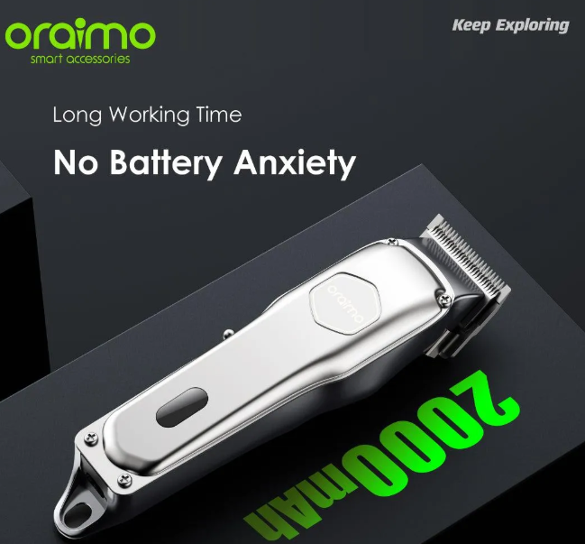 oraimo Smart Clipper 2 Professional Hair Clipper + Oraimo Full Micro Charger