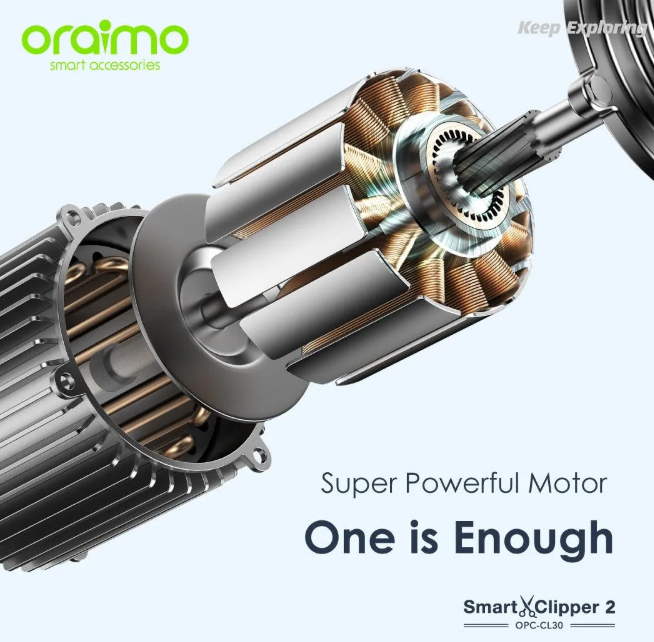 oraimo Smart Clipper 2 Professional Hair Clipper + Oraimo Full Micro Charger