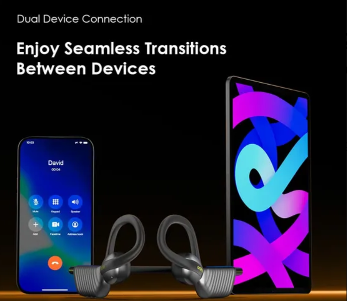 oraimo OpenCirclet 2 IPX5 Steps Tracking Open-Ear Headphones