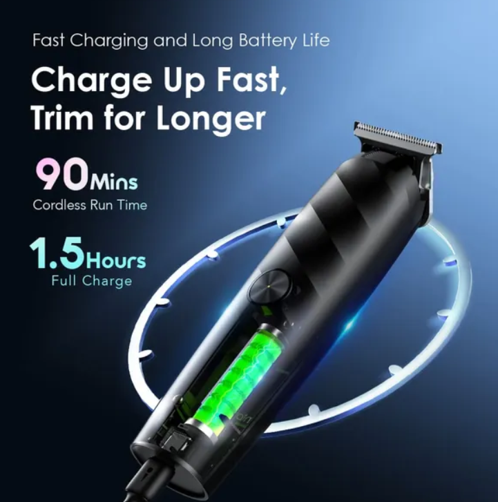 oraimo SmartTrimmer Home Cordless Powerful Electric Hair Trimmer