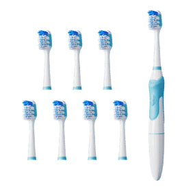 oraimo SoniCare Electric Toothbrush  Lasts 120 Days Per Battery,  8 Brush Heads Last A Year