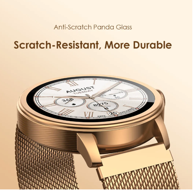 oraimo Watch Muse 1.32” AMOLED IP68 Smart Watch AI-Generated Watch Faces  Anti-scratch Panda Glass Oraimio Smartwatch