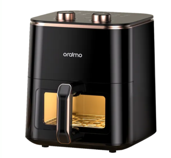 oraimo SmartAirFryer 1500W Cooking Visible Smart Air Fryer Less Oil, More Crunch, 5L Big  Air Fryers