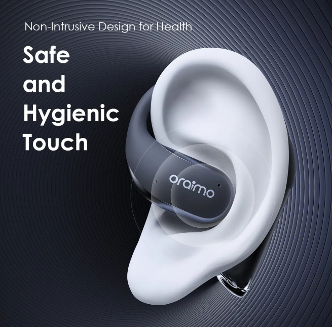 oraimo OpenArc Open-Ear  Open-Ear Bass Boost Wireless Earphones