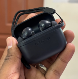 New Oraimo SpaceBuds Lite with Anti-Lost Lanyard Wireless  Bluetooth Earphones