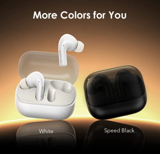 Oraimo OTW-626N Active noise cancellation Wireless Earphones TWS Bluetooth 5.4 with IPX5 Waterproof  Bluetooth Earphones