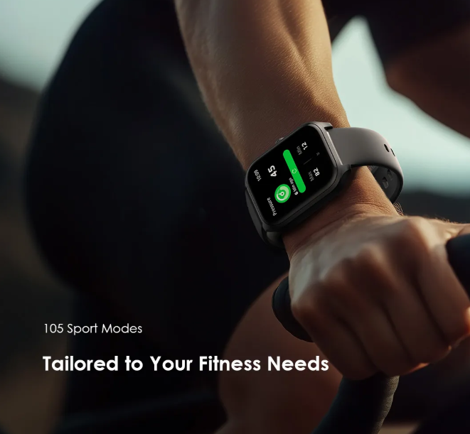 Oraimo OSW-804 Smart Watch 2.01'' TFT Heart Rate Monitoring and Blood Oxygen Bluetooth Smartwatch