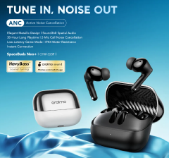 oraimo SpaceBuds Neo+ ANC Spatial Audio True Wireless Bluetooth Earphones
