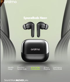 oraimo SpaceBuds Neo+ ANC Spatial Audio True Wireless Bluetooth Earphones