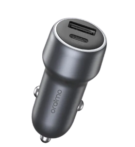 oraimo Bullet 48 48W Car Charge 18W+30W Fast Charge  USB-A & Type-C Output