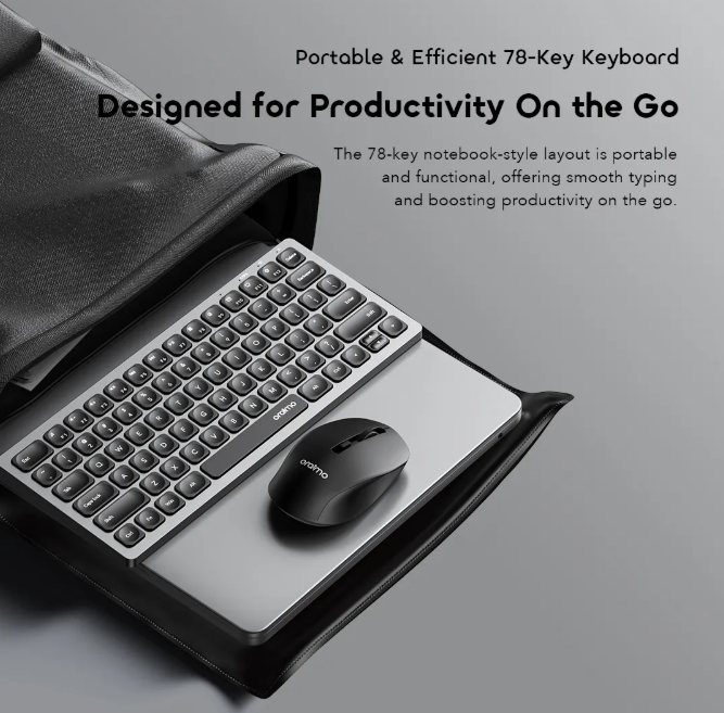 oraimo NimbleType Wireless Keyboard Mouse Kit 30-Day Battery Life, Long-Lasting Power  Keyboard & Mouse Combos