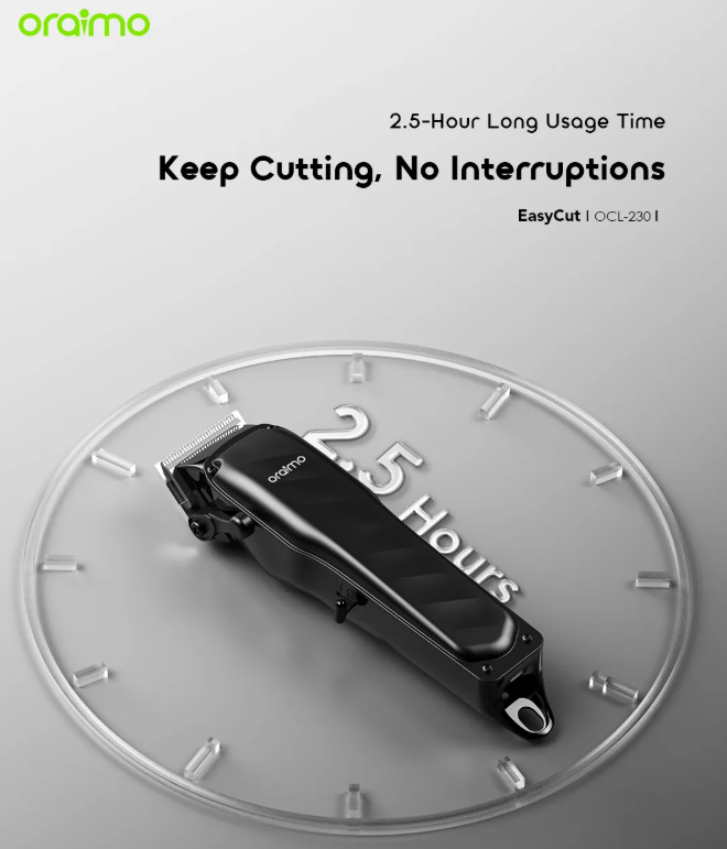 oraimo EasyCut Super Powerful Adjustable Hair Clipper Shaving machine