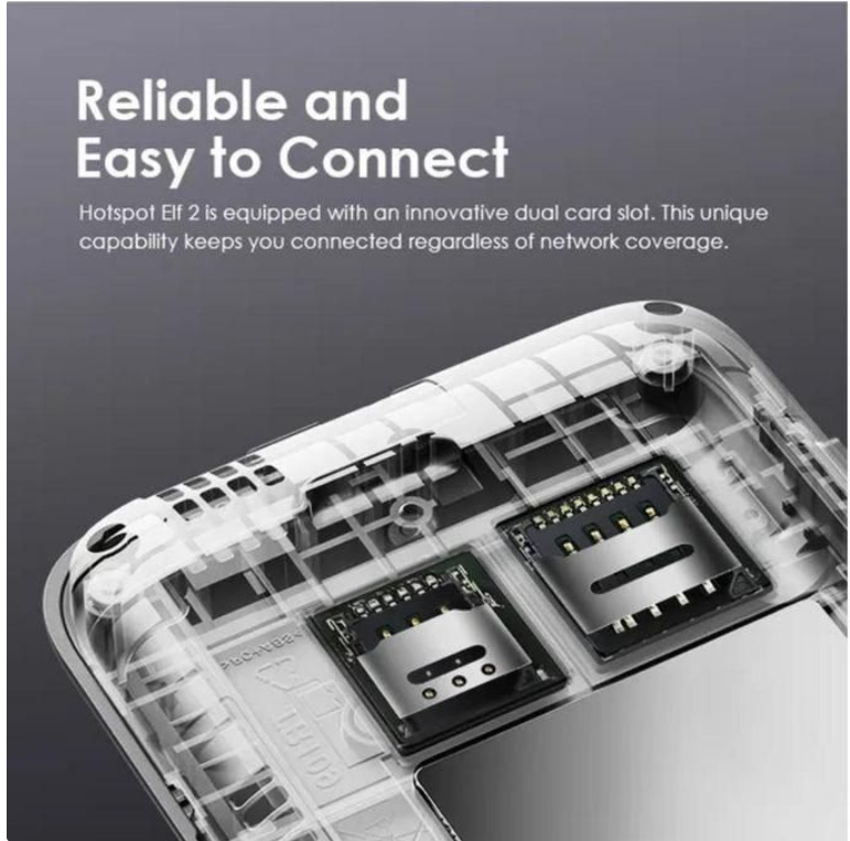 Oraimo Hotspot Elf 2 Mifi 150Mbps Dual Simcard OM102 Modems