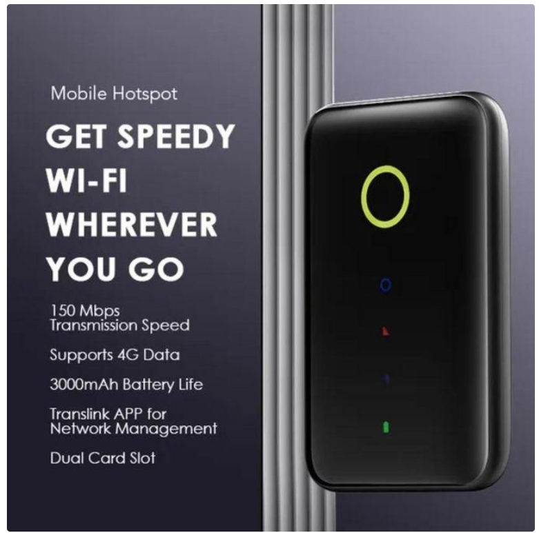 Oraimo Hotspot Elf 2 Mifi 150Mbps Dual Simcard OM102 Modems