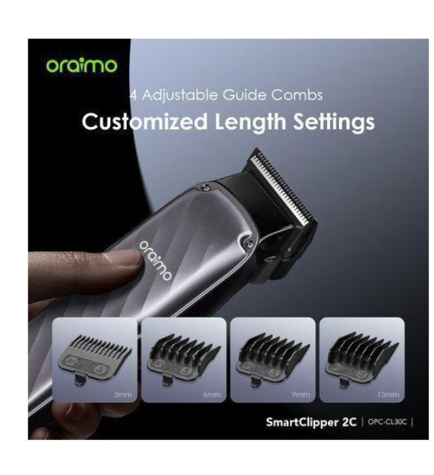 Oraimo SmartClipper 2C Professional Hair Clipper with adjustable blades and cordless