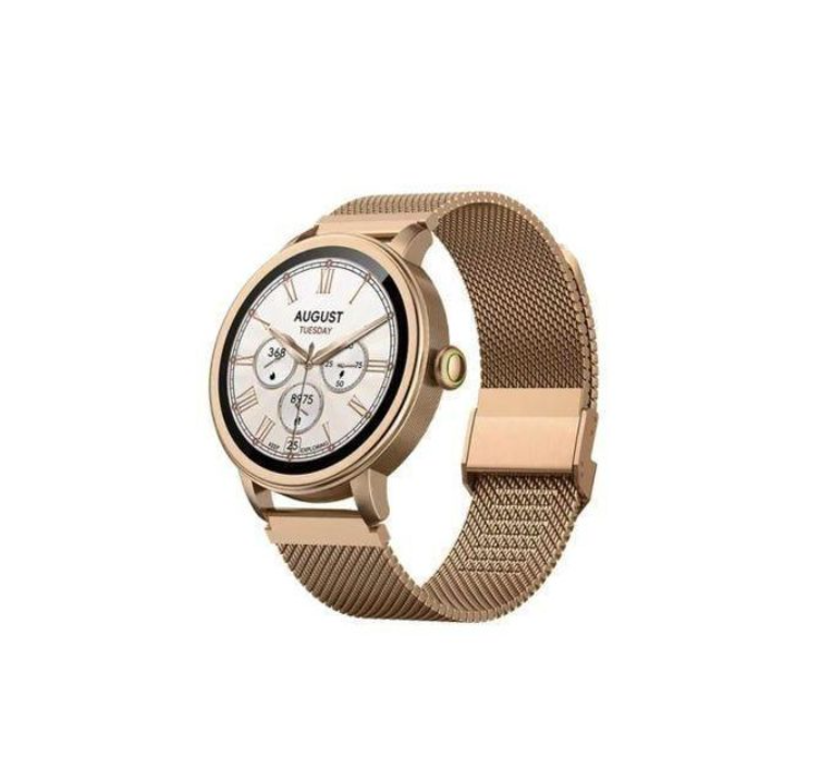 SUPPER OFFER!!Oraimo Watch Muse (Rose Gold) AMOLED Display Ladies Smartwatch - 1.32" AMOLED Round Display, Always-On Display, 11 Days Battery, IP68 Waterproof, Heart Rate & Blood Oxygen Monitor