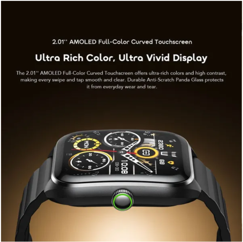 oraimo Watch Nova 2 2.01" AMOLED IP68 Curved Touchscreen Smart Watch Smartwatches