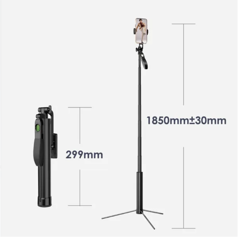 oraimo SmartTripod 2 360° Tripod Gimbal Stabilizer,  360° Rotation Holder, Remote Control  Phones Tripods