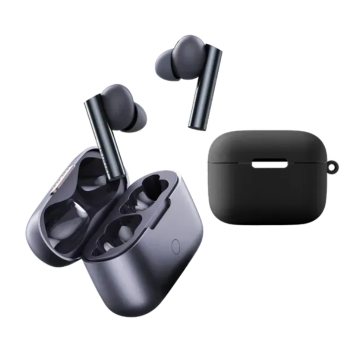 Oraimo FreePods Pro+ Hybrid ANC True Wireless Earbuds with Hybrid ANC, Up to 45dB Wide Area Tap Smart Chat Mode & Protective Case Included Bluetooth Earphones
