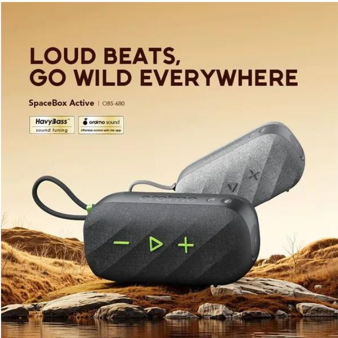 NEW ARRIVAL!! oraimo SpaceBox Active 25W Powerful FM Custom Portable Wireless Speaker