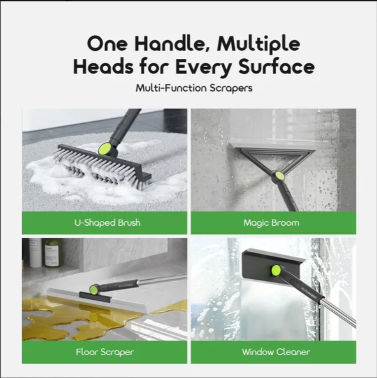 oraimo FlexClean 4-In-1 Multi-Functional Corner-Cleaning Cleaning Tool Set