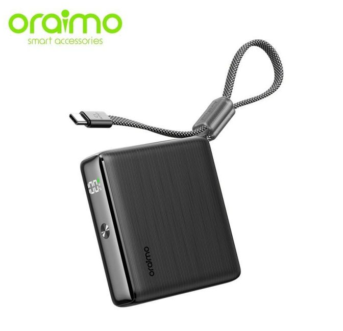 Oraimo PowerNova L21 Power Bank 20000mAh 30W Fast Charging Built-In Cable