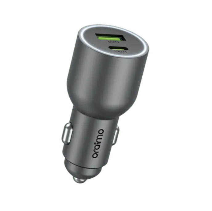NEW ARRIVAL!! Oraimo PowerDrive 7691 Pro 69W Dual Super Car Charger with a free USB C to C cable Automobile Chargers