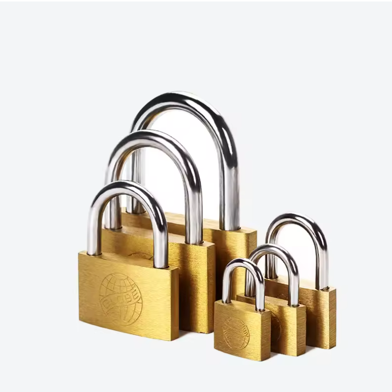 Key padlock 30/50MM Waterproof, Rust proof, anti safety lock luggage anti-theft door lock mini password cabinet file box password travel lock picture color