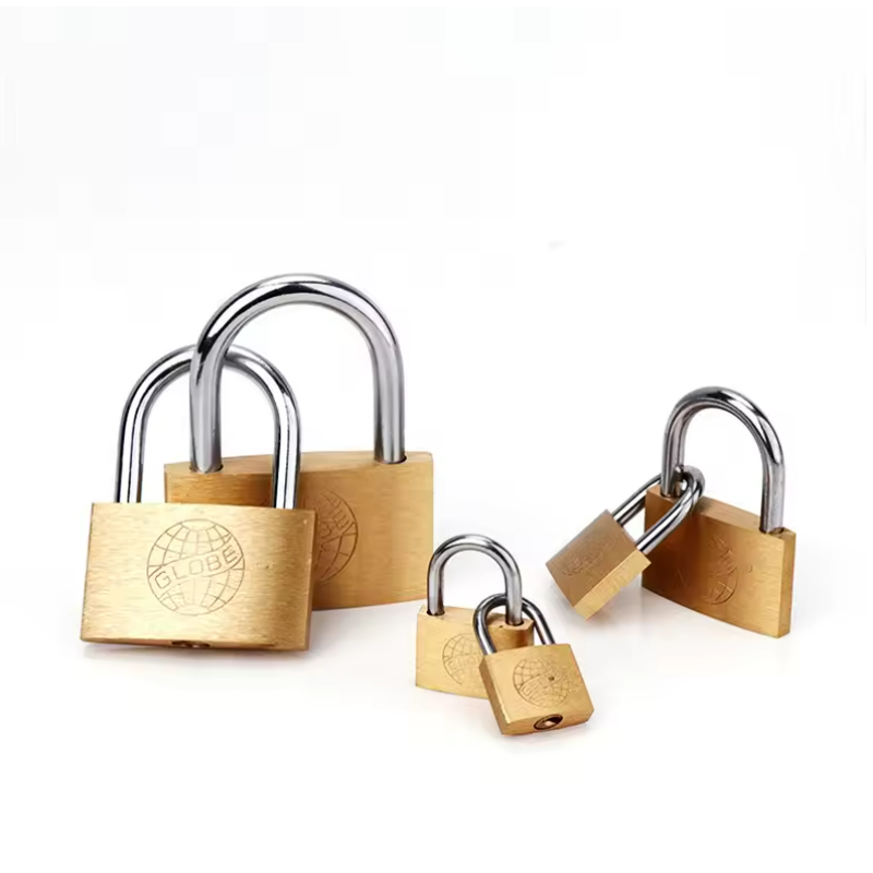 Key padlock 30/50MM Waterproof, Rust proof, anti safety lock luggage anti-theft door lock mini password cabinet file box password travel lock picture color
