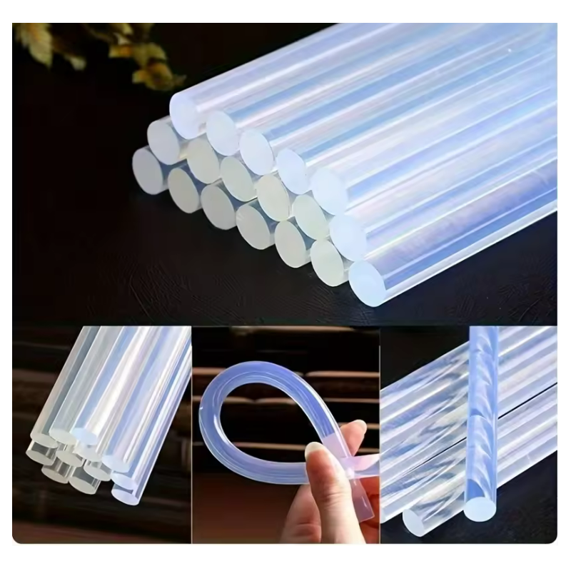 7 * 100mm 8pc hot melt glue stick, mini glue gun stick, used for DIY glue gun technology, general maintenance of home decoration