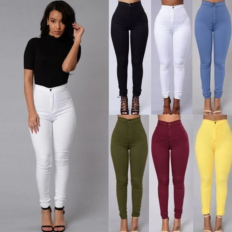 Fashion Ladies High Waist Body Shaping Jeans Introducing the Ultimate Women's Body Shaper – your secret to achieving a sleek, confident silhouette! 🌟 size 27,28,30,32,34,and size 36 for aldults only.