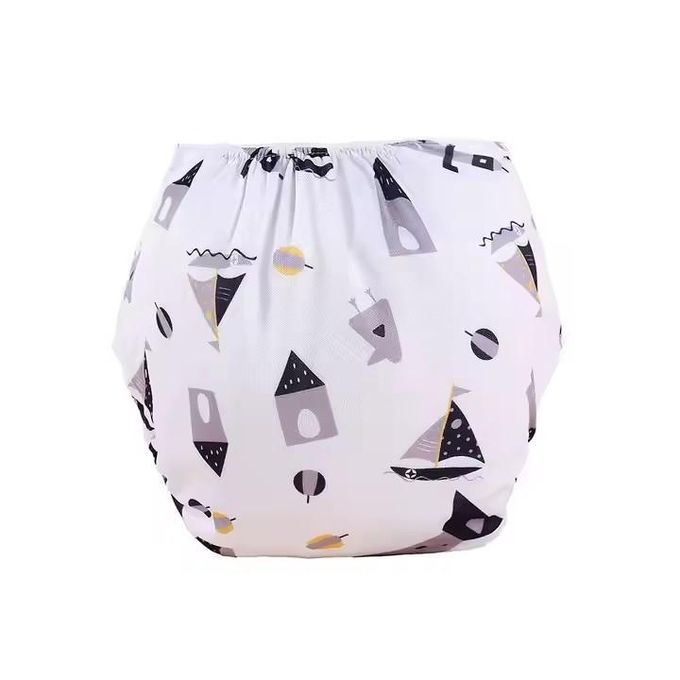 Washable Reusable Adjustable Baby Diaper Printed Unisex Cloth Diapers Infant Nappy Soft Covers With 3 in1 Inserts.