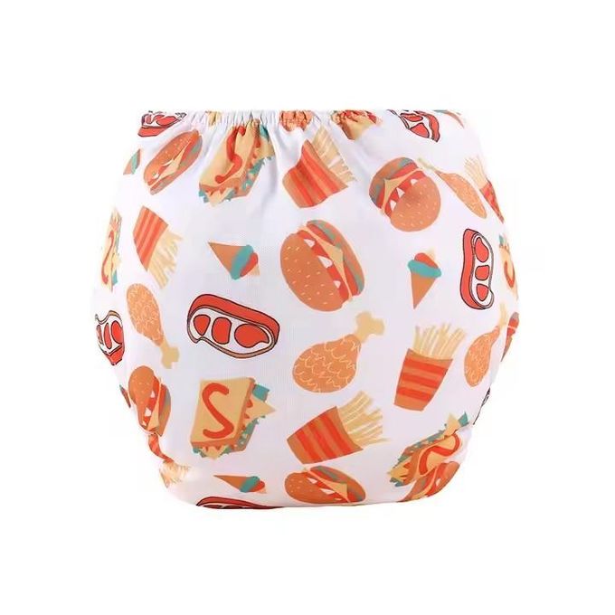 Washable Reusable Adjustable Baby Diaper Printed Unisex Cloth Diapers Infant Nappy Soft Covers With 3 in1 Inserts.