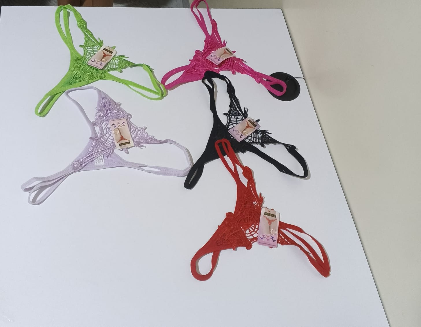 HIGH QUALITY WOMEN THONG STOCK CLEARANCE OFFER 3PCS Women Sexy Thongs Strap G-string V-string Panties Lace