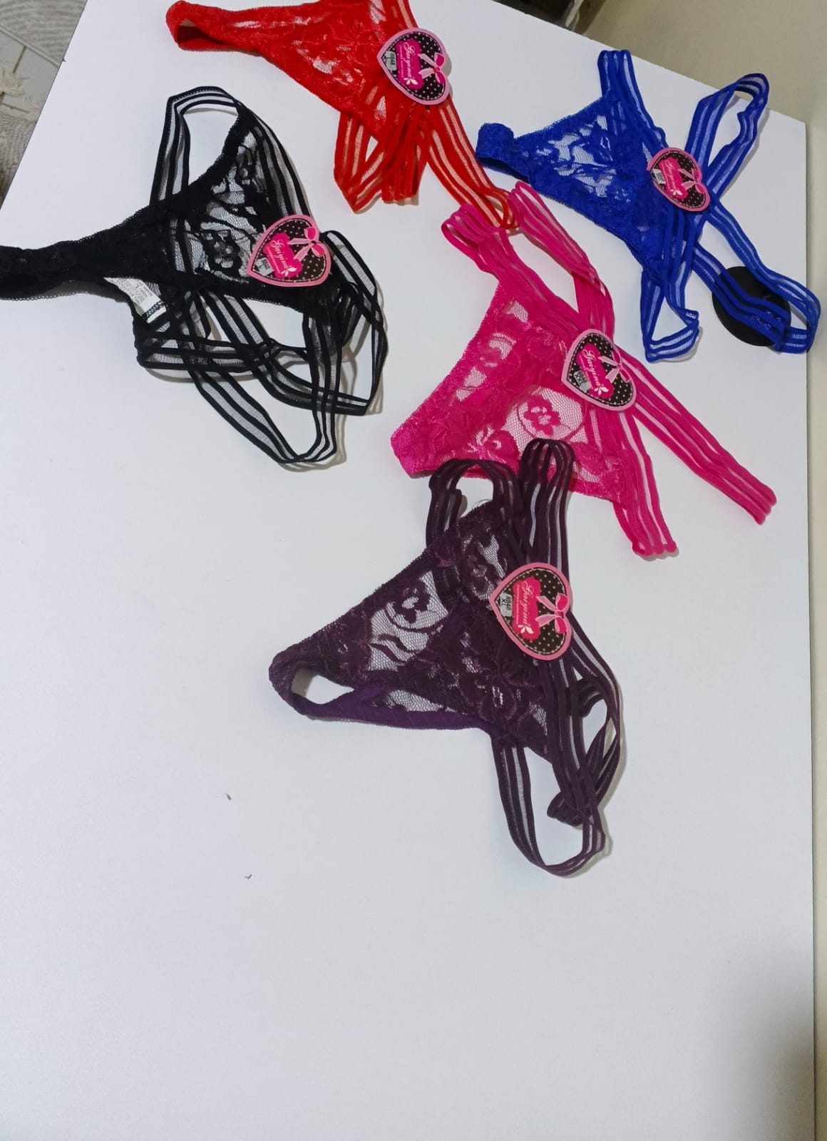 HIGH QUALITY WOMEN THONG STOCK CLEARANCE OFFER 3PCS Women Sexy Thongs Strap G-string V-string Panties Lace