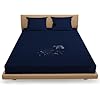 Vitafoam 100% Waterproof Ultra Soft Cotton Mattress Protector Queen Size 78x60 Inches | Breathable Hypoallergenic Fitted Queen Size Bed Protector Cover