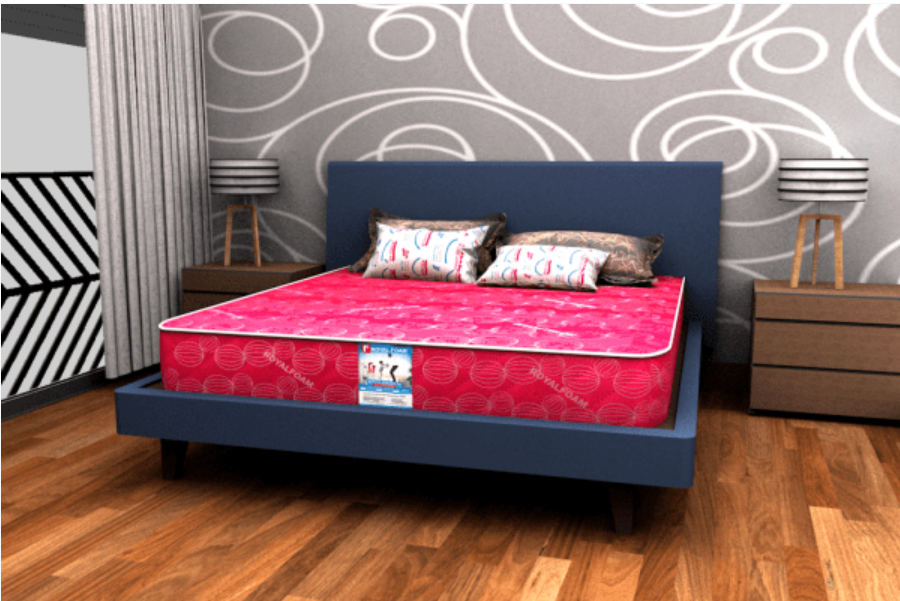 Vitafoam medium quilted cover mattress with tape edge