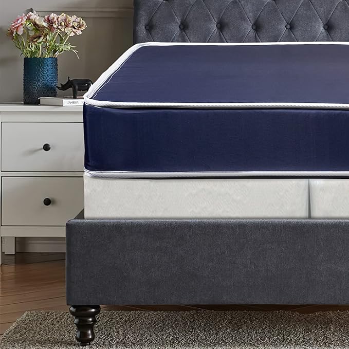 Vitafoam mattress blue cover plain Protector.100% Waterproof Ultra Soft Cotton Mattress  Protector Cover