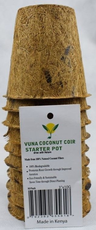 Vuna Coconut Coir Seed Starter Pot