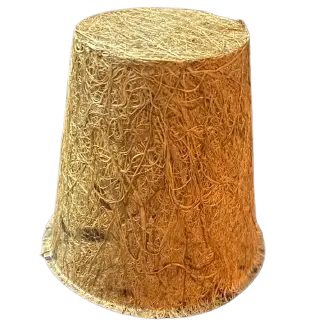 Vuna Coconut Coir Seed Starter Pot, Size 10G, Conical, Measuring bottom2" height 3" and Top3"