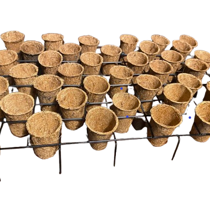 Vuna Coconut Coir Seed Starter Pots, size 3G, 30pcs, Environment Friendly