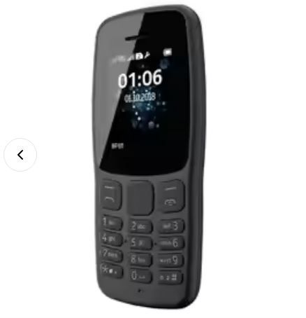 Hot SellFeature Phone For Nokia 105 106 Unlocked Gsm Dual Sim Feature Phone Very Cheap With Keypad Mobile Phone