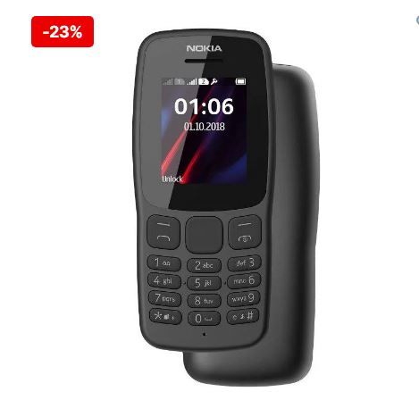 Hot SellFeature Phone For Nokia 105 106 Unlocked Gsm Dual Sim Feature Phone Very Cheap With Keypad Mobile Phone