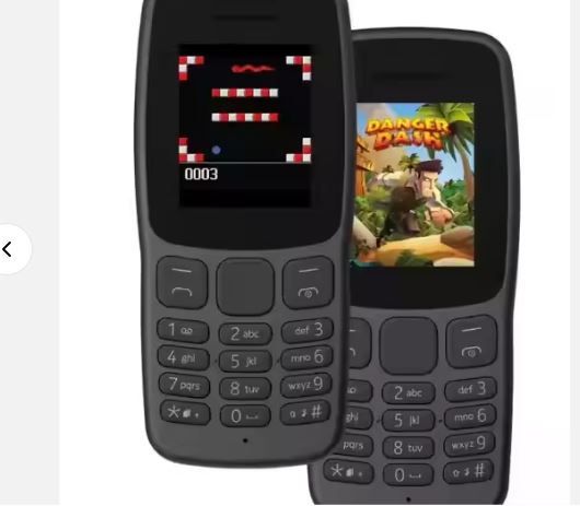 Hot SellFeature Phone For Nokia 105 106 Unlocked Gsm Dual Sim Feature Phone Very Cheap With Keypad Mobile Phone