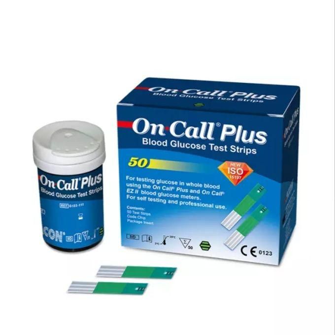 On Call Plus Glucometer With 50 Strips And 100 Lancets