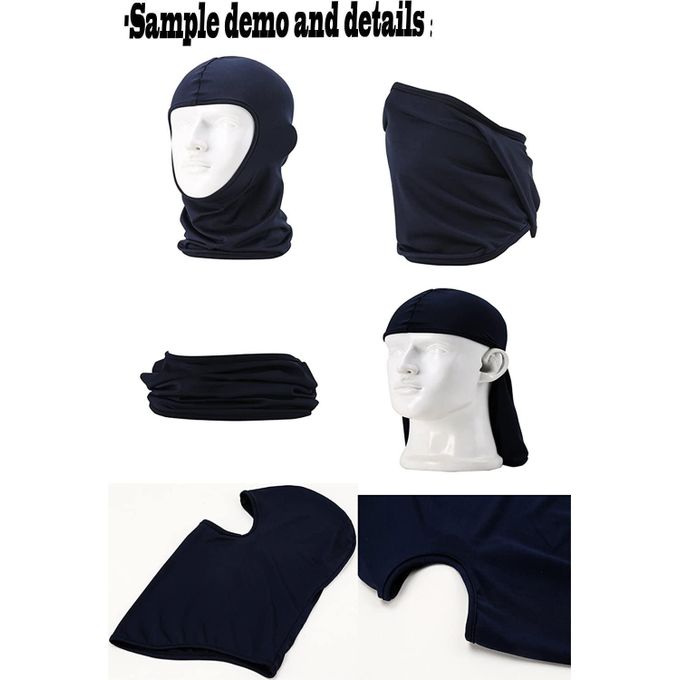 SPECIAL OFFER Light Balaclava Full Cover Face Mask Cycling Motorcycle Neck Scarf BLACK