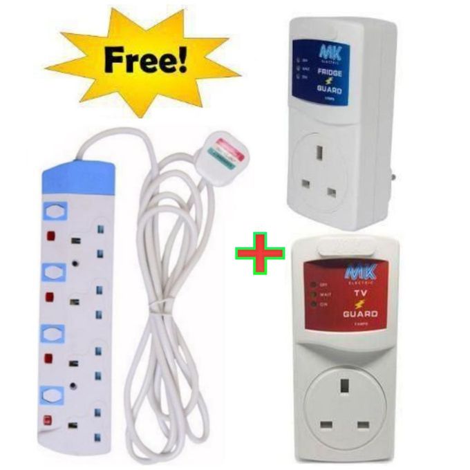 MK 14"-43" Quality TV Guard FOR Hisense , Samsung & All Digital TvsSMART TV + FRIDGE Guard + A FREE King Power 4 Way Extension Cable.