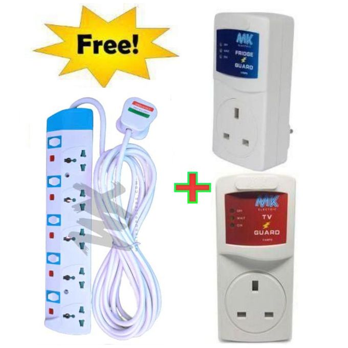 MK 15"-55" Quality TV Guard FOR Hisense , Samsung & All Digital TvsSMART TV + FRIDGE Guard + A FREE King Power 5 Way Extension Cable.